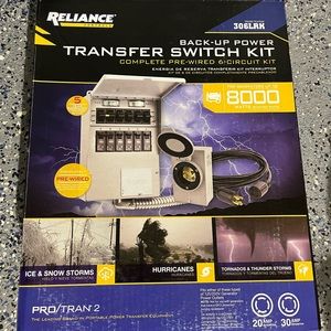 Generator transfer box